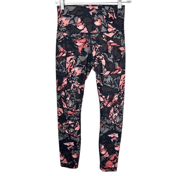 Lululemon High Times Pant Paint Storm Espresso Multi Full On Luxtreme 7/8 Sz 6 - Picture 1 of 7